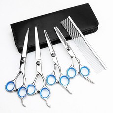 레오펫 강아지 미용가위 5종 세트 17cm, 혼합색상, 1세트 반려동물용품/강아지 용품 반품 최저가 16,900원