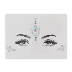 페스티벌 페이스 타투 큐빅 스티커, 12, 1개 뷰티/메이크업 반품 최저가 9,110원