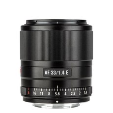 빌트록스 소니 E MOUNT LARGE APERTURE HUMANISTIC 렌즈 F1.4 STM AF VIL_33mm_E 가전디지털/1인방송 전문관 반품 최저가 209,230원