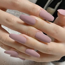 마켓감성 매트 원컬러 네일팁, 4개, 로즈 핑크 undefined/undefined 반품 최저가 8,560원