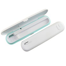 마이래빗 휴대용 분리 세척형 칫솔 살균기 싱글전원 건전지형 2p, SH-1635WB, 화이트블루 가전디지털/생활가전 반품 최저가 8,000원