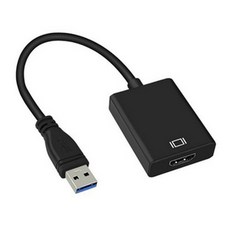 USB3.0 to HDMI 컨버터, 블랙 가전디지털/PC부품 반품 최저가 9,200원