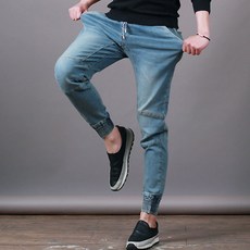 스댕클럽 남성용 워싱 빈티지 밴드 조거 청바지 SBJ0205 패션의류/잡화/남성패션 반품 최저가 24,520원