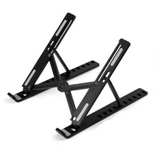 7단 높이조절 노트북 거치대, 블랙, 1개 가전디지털/PC주변기기 반품 최저가 4,290원