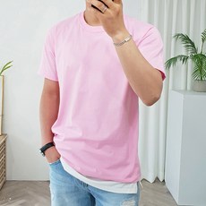 더클래식 무지 오버핏 반팔 티셔츠 패션의류/잡화/남성패션 반품 최저가 6,530원