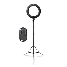 대한 유튜브 개인 1인 방송 bj 먹방 틱톡 인터넷방송 화상회의 링라이트 조명 블랙 + 무선 블루투스 리모컨 + 슈퍼 스탠드 삼각대 세트, DH-RL18(블랙), ST-7023삼각대), 1세트 가전디지털/카메라 반품 최저가 95,520원
