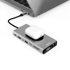베이식스 C타입 멀티허브 15in1 USB BX15W, 혼합색상 undefined/undefined 반품 최저가 41,360원