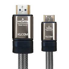 케이엘컴 4K UHD Mini HDMI to HDMI V2.0 케이블, 1개, 3m 가전디지털/PC부품 반품 최저가 10,060원