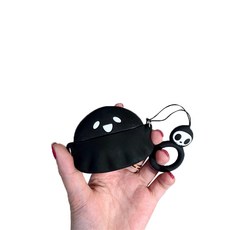 고스트유령 에어팟 프로 케이스, 블랙 가전디지털/음향기기 반품 최저가 5,520원