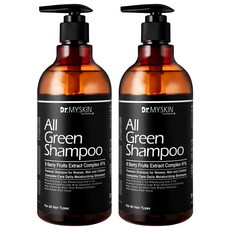 닥터마이스킨 올 그린 샴푸, 500ml, 2개 뷰티/헤어 반품 최저가 16,940원