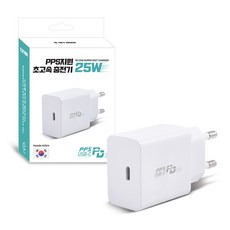 디씨네트워크 삼성 갤럭시 호환 국산 25W PD PPS C타입 초고속 충전기 어댑터, 화이트, 1개 가전디지털/휴대폰 액세서리 반품 최저가 6,870원
