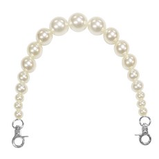 퀼트여왕 고급형 진주 핸드 스트랩 실버고리 35cm 패션의류/잡화/여성패션 반품 최저가 6,030원