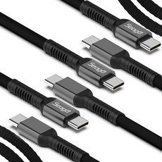 서가 메탈 패브릭 초고속 충전 케이블 C to C PD 60W, 1.5m, 블랙, 3개 가전디지털/차량용 디지털 반품 최저가 8,050원
