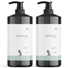 살림백서 오푼티아 앤 밤부 퍼퓸 샴푸 화이트머스크, 1L, 2개 뷰티/헤어 반품 최저가 20,520원