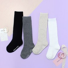 비단길 아동용 N이븐 꽈배기 니삭스 4종 세트 패션의류/잡화/유아동패션 반품 최저가 2,740원