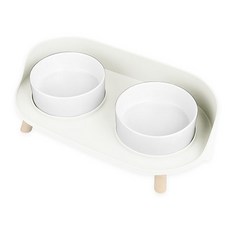 리스펫 반려동물 유레카 세라믹 테이블 세트 2구, 화이트, 1세트 반려동물용품/강아지 용품 반품 최저가 13,490원