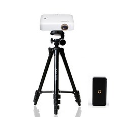 미니 빔 프로젝터 4단 삼각대 블랙 + 홀더, 1개 가전디지털/휴대폰 액세서리 반품 최저가 9,410원