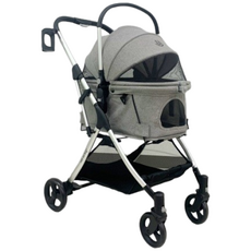 낫쏘빅 도로시 플러스 반려동물 유모차 + 방풍 레인 커버 + 컵홀더 세트, 그레이, 1개 반려동물용품/강아지 용품 반품 최저가 176,120원