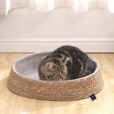 딩동펫 고양이 버드나무 둥지하우스 소형, 그레이, 1개 반려동물용품/고양이 용품 반품 최저가 10,720원