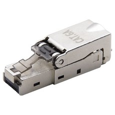 컴스 RJ45 CAT.6A 모듈러 커넥터 STP Tooless 키스톤 잭 모듈러 잭 Metal XB270, 1개 가전디지털/PC주변기기 반품 최저가 4,210원