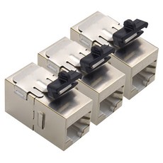 컴스마트 키스톤형 커플러 I형 CAT.6A Metal 8P8C STP CP010, 혼합색상, 3개, 30mm 가전디지털/PC주변기기 반품 최저가 8,140원