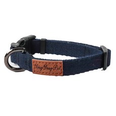 딩동펫 반려동물 캐시미어 목줄, 네이비, 1개 반려동물용품/강아지 용품 반품 최저가 5,100원