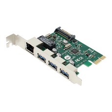 넥시 USB3.0 허브 3포트 기가비트 랜 PCI Express 카드 데스크탑용, NX-U3PLEX, 1개 가전디지털/PC주변기기 반품 최저가 14,610원