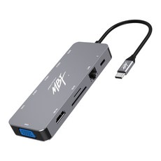 엠비에프 USB C TYPE 11 in 1 멀티 USB허브 MBF-UC11in1, 혼합색상, 1개 가전디지털/PC부품 반품 최저가 31,280원