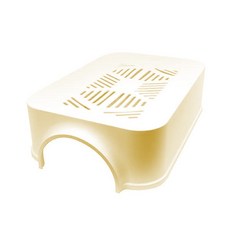 냥쌤 고양이 화장실 후드, 냥쌤 후드_파스텔옐로우, 1개 반려동물용품/고양이 용품 반품 최저가 7,050원