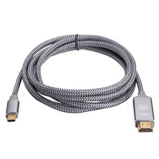 텐교 USB-C타입 HDMI 케이블, 3m, Gray, 1개 가전디지털/휴대폰 액세서리 반품 최저가 17,640원