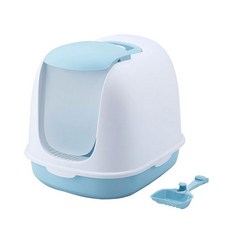 펫트롱 고양이 냄새 완벽 차단 대형 화장실, 블루, 1개 반려동물용품/고양이 용품 반품 최저가 6,930원