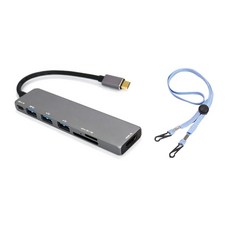 스토리링크 USB C타입 7포트 HDMI 멀티포트 허브 DEX 7UP SKP-UH760V2 + 마스크 스트랩, 그레이, 1개 가전디지털/PC부품 반품 최저가 15,510원