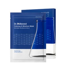 닥터디퍼런트 카밍 앤 모이스처 마스크, 5개입, 1개 뷰티/스킨케어 반품 최저가 11,280원