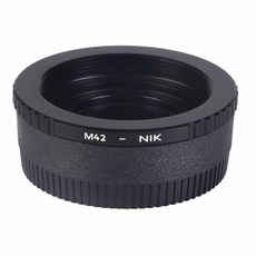 케이앤에프컨셉 M42-NIKON AI 렌즈변환 어댑터 보정렌즈 장착, 1개 가전디지털/카메라 반품 최저가 9,510원