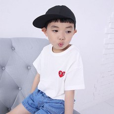 소년마켓 하트 면 반팔티 패션의류/잡화/여성패션 반품 최저가 6,260원