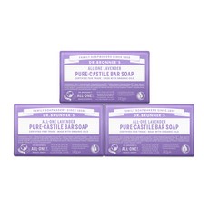 닥터브로너스 라벤더 퓨어 캐스틸 바 솝, 140g, 3개입 뷰티/클렌징/필링 반품 최저가 26,690원