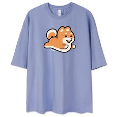 벤힛 탱탱 시바 오버핏 통기성 반팔 티셔츠 패션의류/잡화/남녀 공용 의류 반품 최저가 16,900원