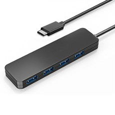 만듦 4포트 USB 3.1 Gen1 허브 Type-C 20cm PEC-H080-PC, 1개 가전디지털/PC부품 반품 최저가 8,700원