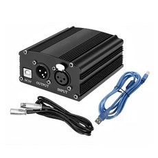 주닉스 48V 팬텀 파워 콘덴서 마이크, 블랙, ZNS-48V 가전디지털/음향기기 반품 최저가 12,150원