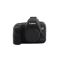 CANON 6D Mark 2 카메라 실리콘 바디보호용 케이스 블랙, 1개 가전디지털/카메라 반품 최저가 6,000원