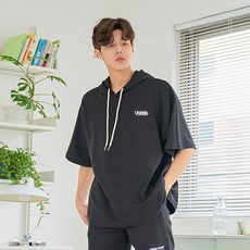 빅사이즈클럽 남성용 CRAMP 유니크 후드 반팔 티셔츠 패션의류/잡화/남성패션 반품 최저가 17,010원