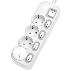에코파워탭 LED 개별 과부하차단 멀티탭 전선형 4구 EPM-L304SS + 안전커버, 2m, 화이트 + 랜덤 발송, 1개 가전디지털/PC주변기기 반품 최저가 14,410원 로켓배송