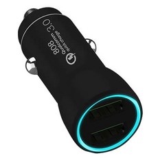 808 스팅 퀄컴 3.0 듀얼포트 차량용 고속 충전기, 블랙 가전디지털/차량용 디지털 반품 최저가 5,900원