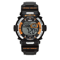 네파 방수 알람 스탑워치 학생 군인 레져 스포츠 전자시계 N347_BKOR, 블랙오렌지, 1개 패션의류/잡화/남성패션 반품 최저가 24,270원