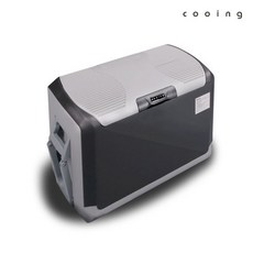 쿠잉전자 차량용 냉온장고, 40L, 그레이 가전디지털/냉장고 반품 최저가 91,250원