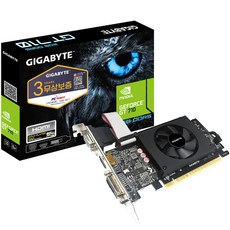 GIGABYTE 지포스 GT710 UD2 V2 D5 2GB 미니미 (피씨디렉트) 가전디지털/PC부품 반품 최저가 60,770원