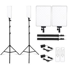 LED 방송 촬영 뷰티 반영구 조명 라이트탭 2p + 슈퍼 스탠드 2p 세트, 1세트, KIT-TAB03 가전디지털/카메라 반품 최저가 206,500원