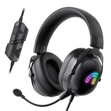 앱코 가상 7.1채널 RGB 게이밍 헤드셋, Black, B772L 가전디지털/PC주변기기 반품 최저가 27,560원