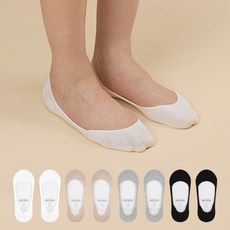 GGRN 여성용 스탠다드 무봉제 심리스 코튼 풋커버 8켤레 세트 패션의류/잡화/여성패션 반품 최저가 12,600원