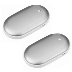 컴포트 손난로 보조배터리 2p, 18650, 실버 가전디지털/계절가전 반품 최저가 7,050원